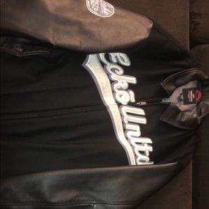 Eckõ Unltd Wool w/ Leather Jacket